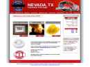 Website Snapshot of NEVADA VOLUNTEER FIRE DEPARTMENT